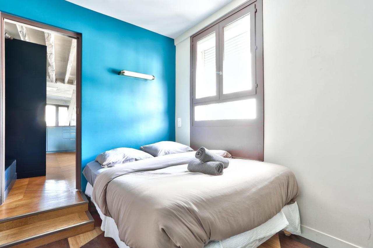 Le Marais Superb Apartment Terrace Paris Free Netflix Bagian luar foto