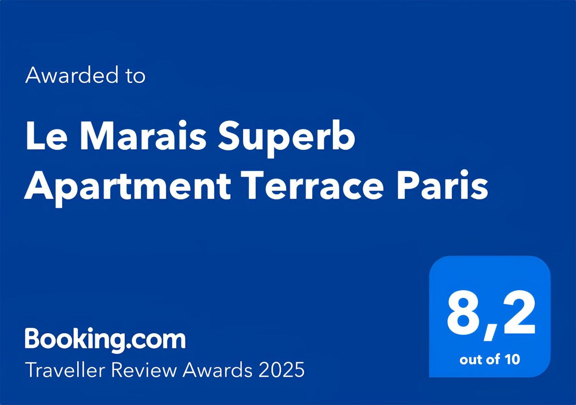 Le Marais Superb Apartment Terrace Paris Free Netflix Bagian luar foto