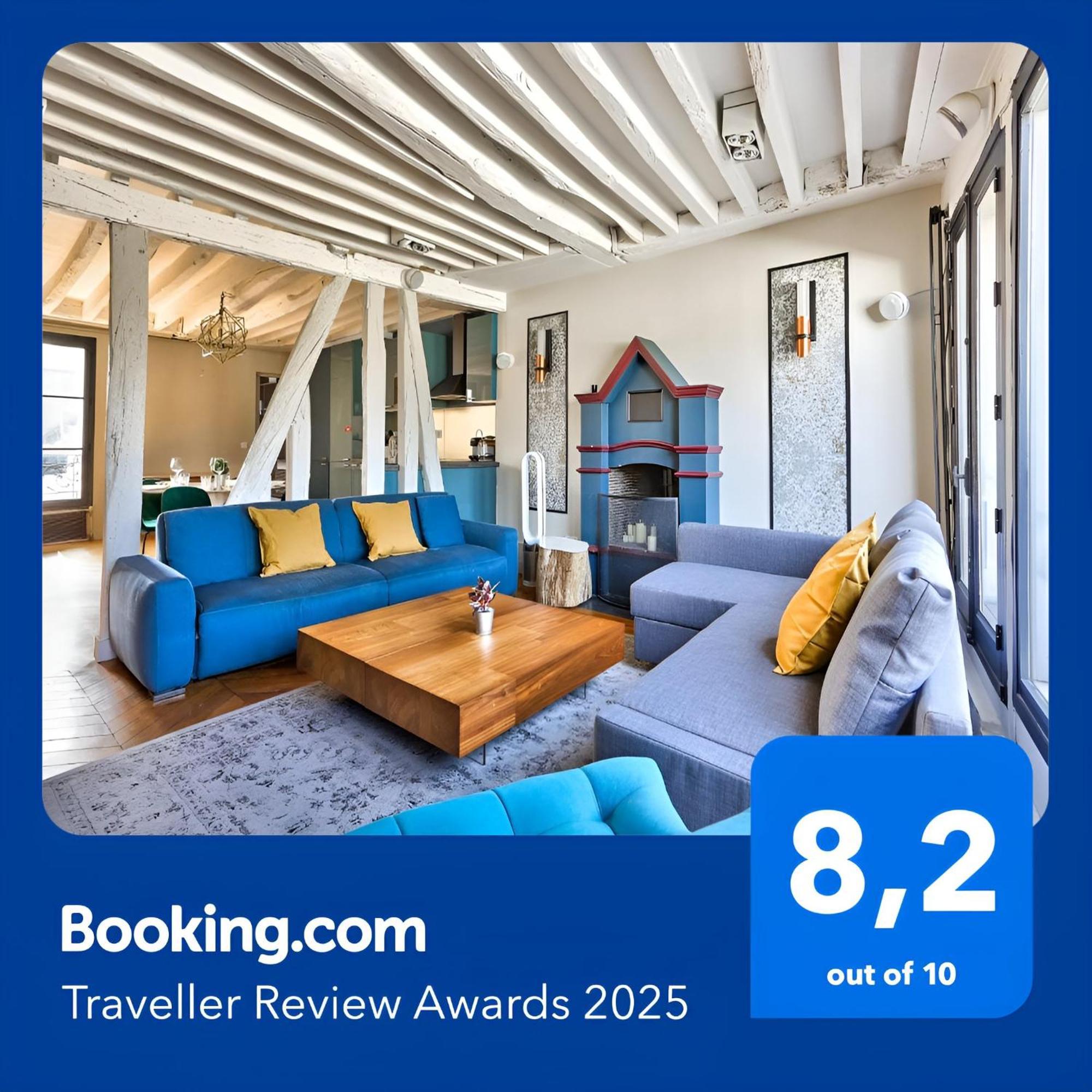 Le Marais Superb Apartment Terrace Paris Free Netflix Bagian luar foto